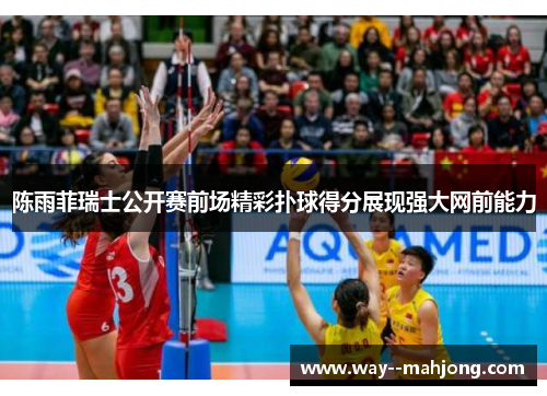 陈雨菲瑞士公开赛前场精彩扑球得分展现强大网前能力